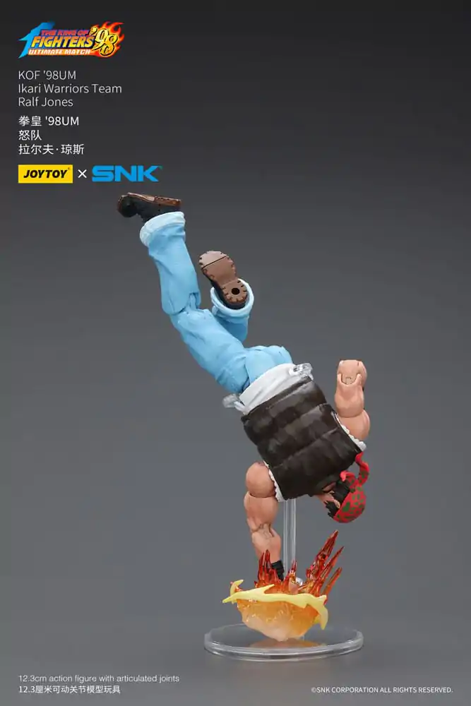The King Of Fighters &#039;98 Hero Team Ralf Jones akciófigura 12 cm termékfotó