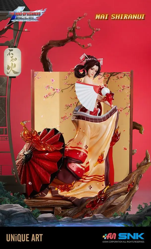 The King of Fighters 2002 Unlimited Match 1/4 Mai Shiranui szobor figura 66 cm termékfotó