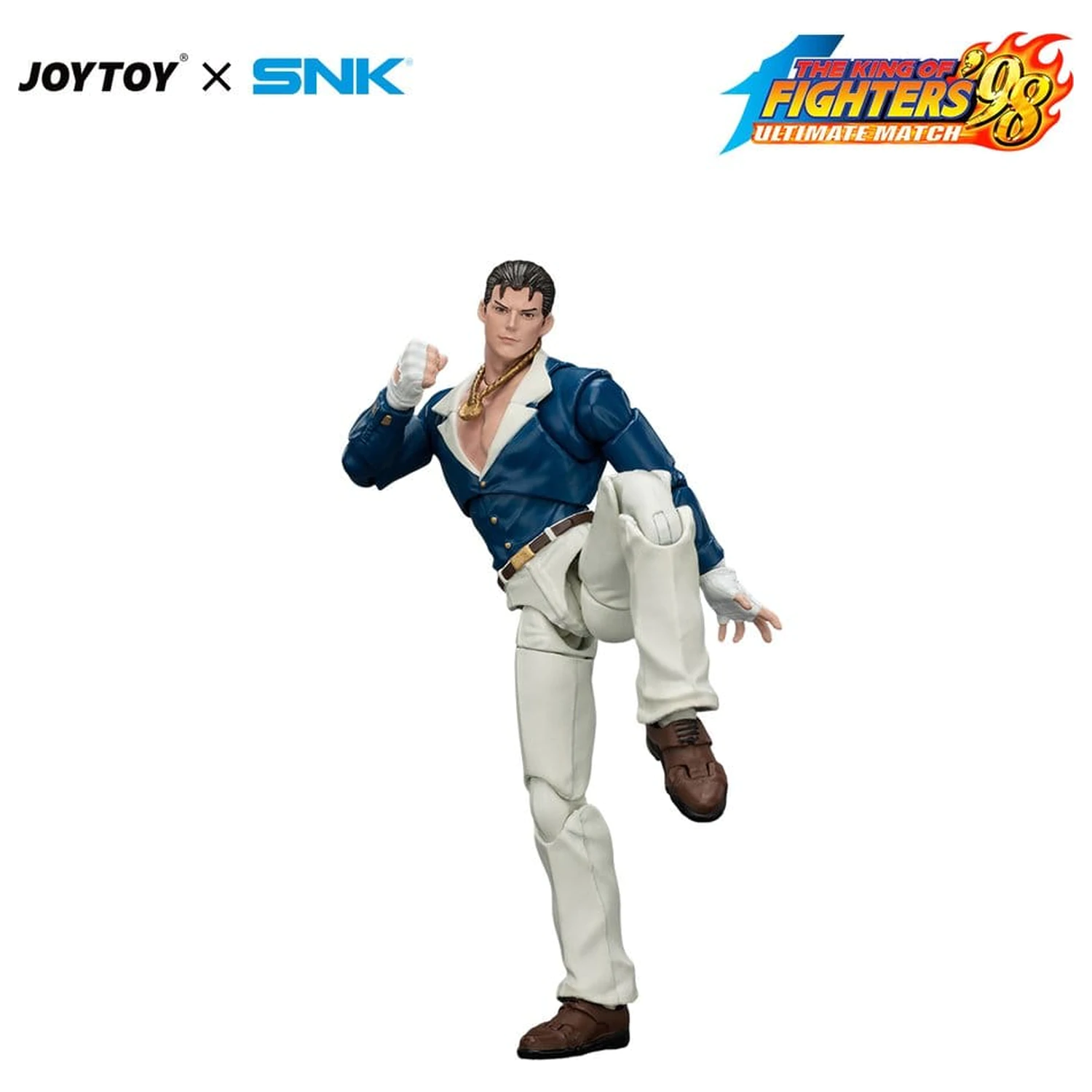 The King of Fighters '98 Ultimate Match akciófigura Robert Garcia (Art of Fighting Team) 12 cm termékfotó