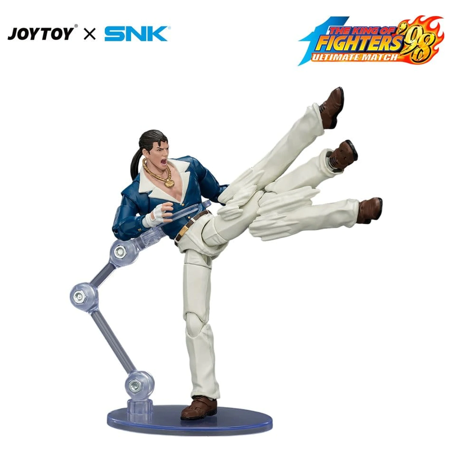 The King of Fighters '98 Ultimate Match akciófigura Robert Garcia (Art of Fighting Team) 12 cm termékfotó