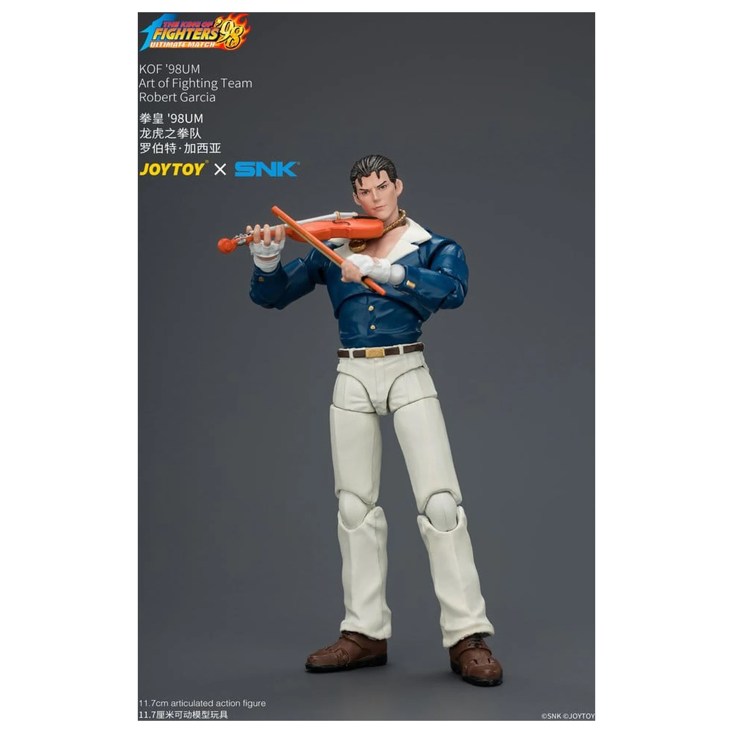The King of Fighters '98 Ultimate Match akciófigura Robert Garcia (Art of Fighting Team) 12 cm termékfotó