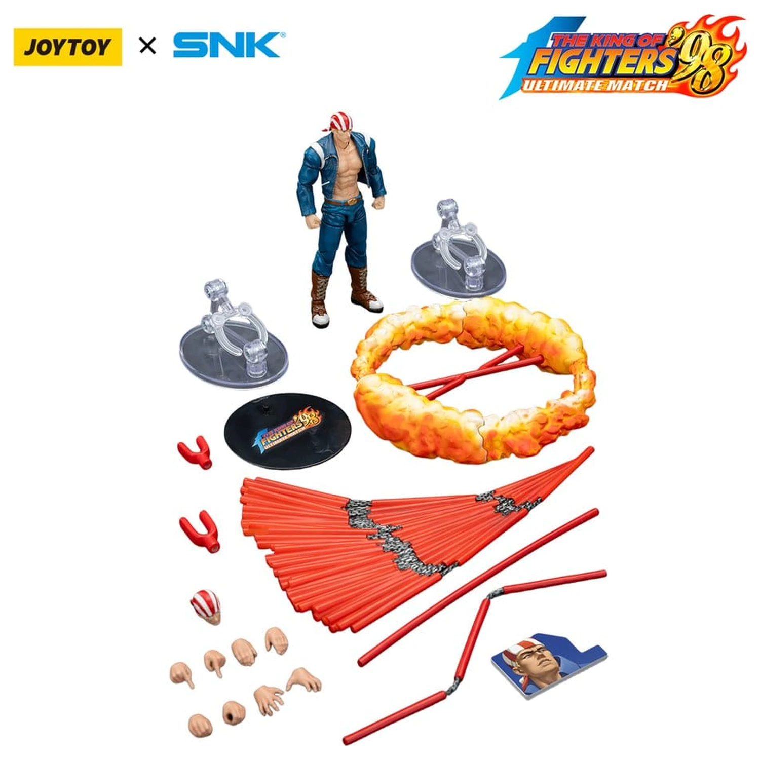 The King of Fighters '98 Ultimate Match Billy Kane akciófigura 12 cm termékfotó