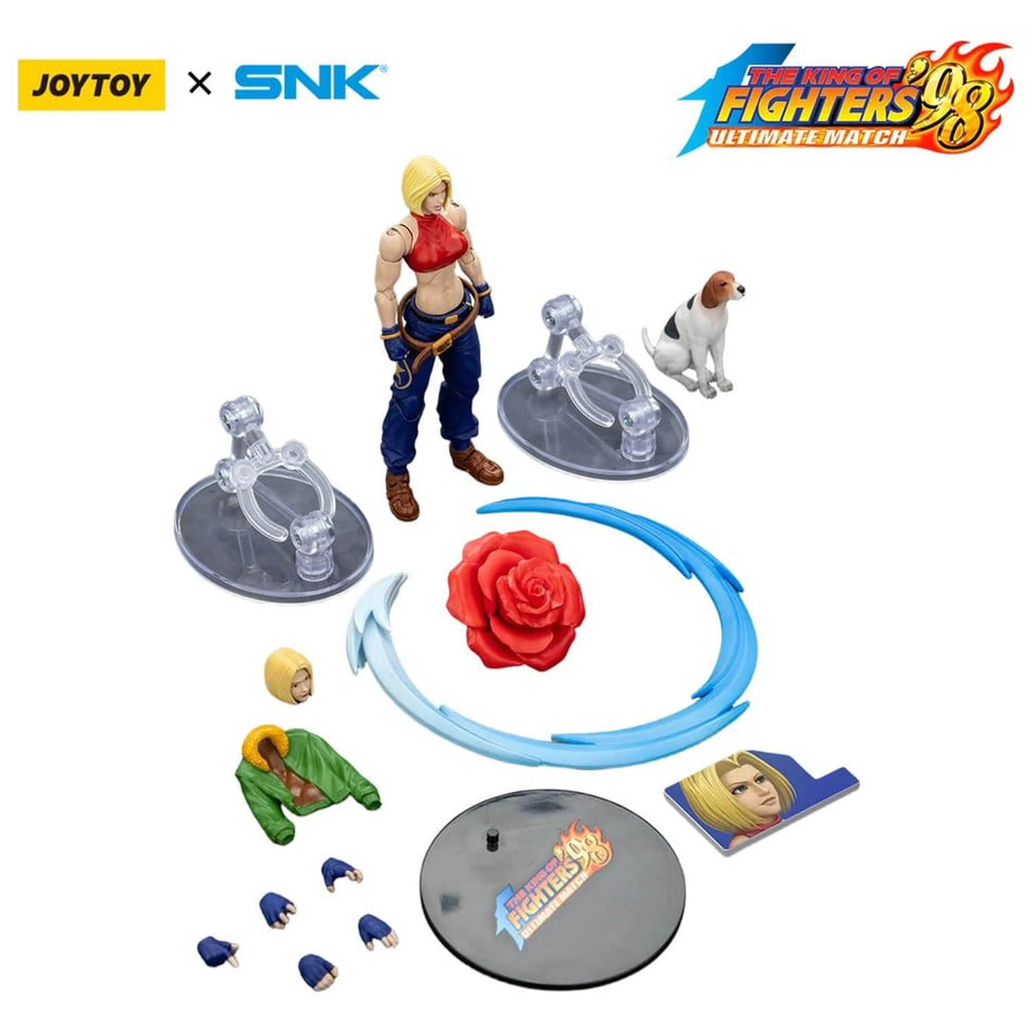 The King of Fighters '98 Ultimate Match Blue Mary akciófigura 11 cm termékfotó