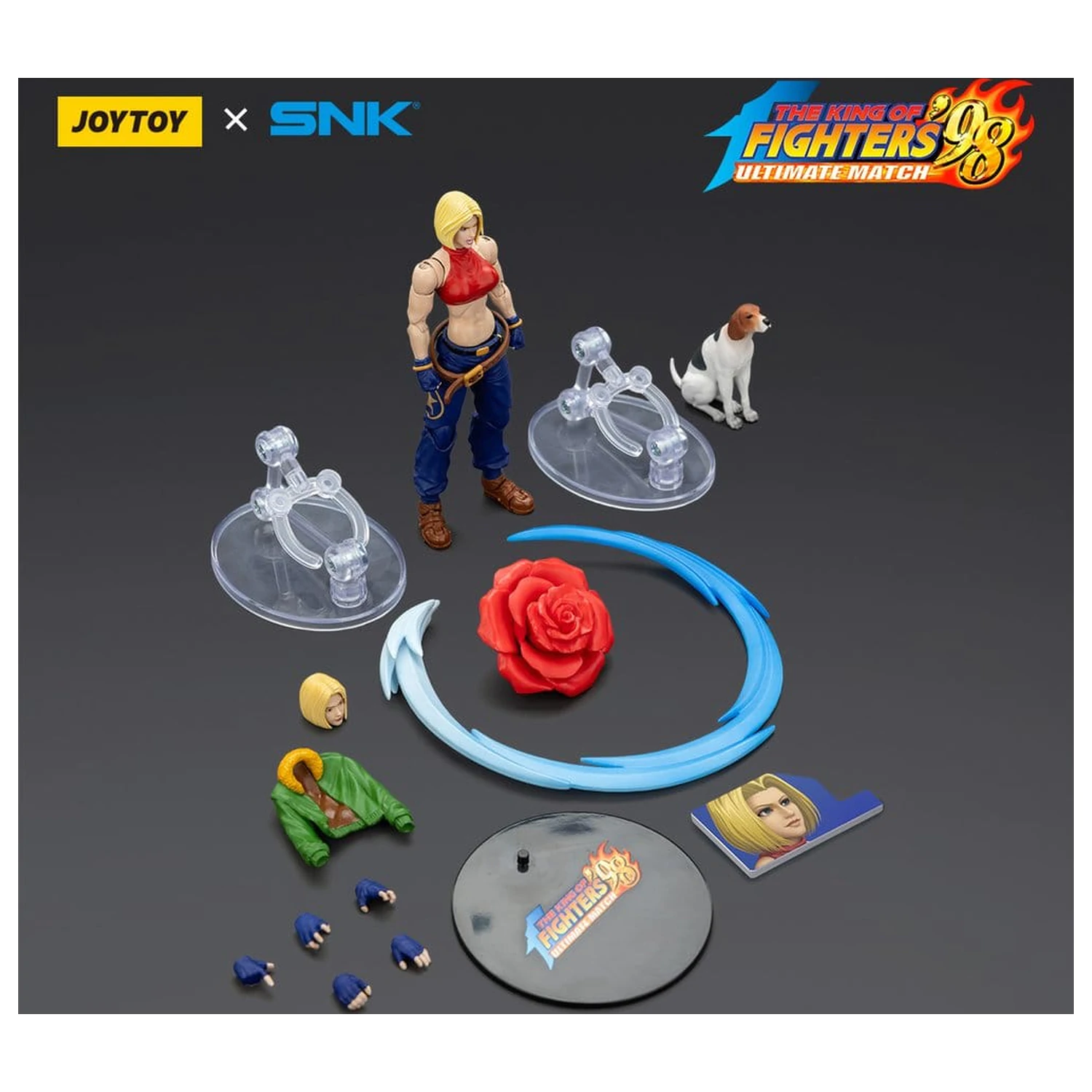 The King of Fighters '98 Ultimate Match Blue Mary akciófigura 11 cm termékfotó