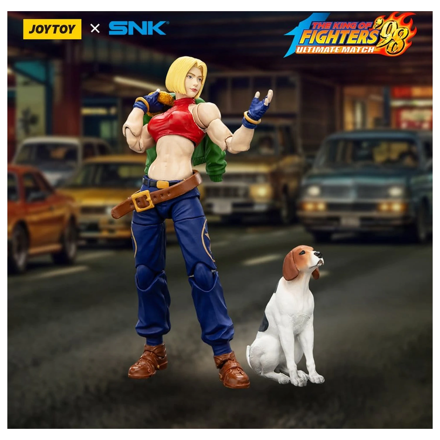 The King of Fighters '98 Ultimate Match Blue Mary akciófigura 11 cm termékfotó
