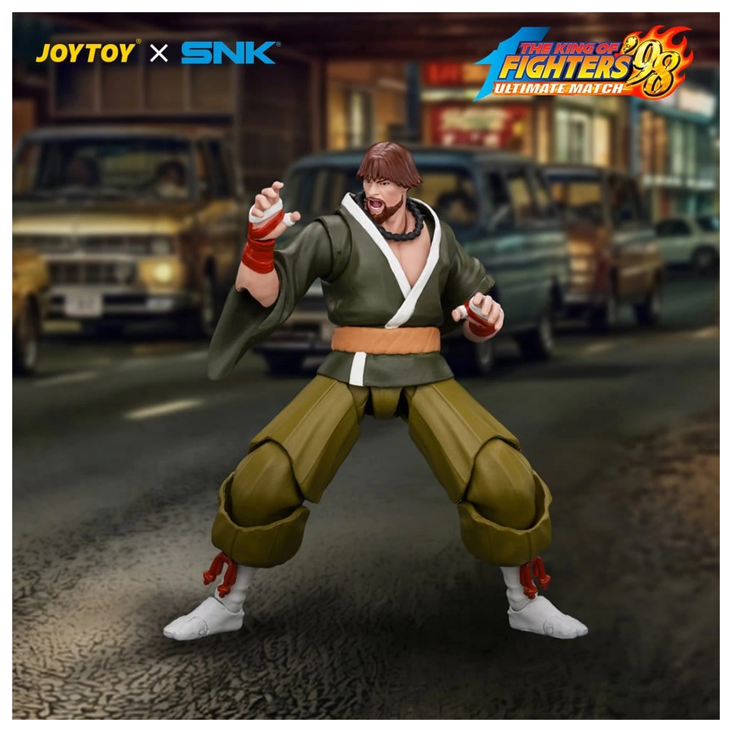 The King of Fighters '98 Ultimate Match Master Team akciófigura Saisyu Kusanagi termékfotó