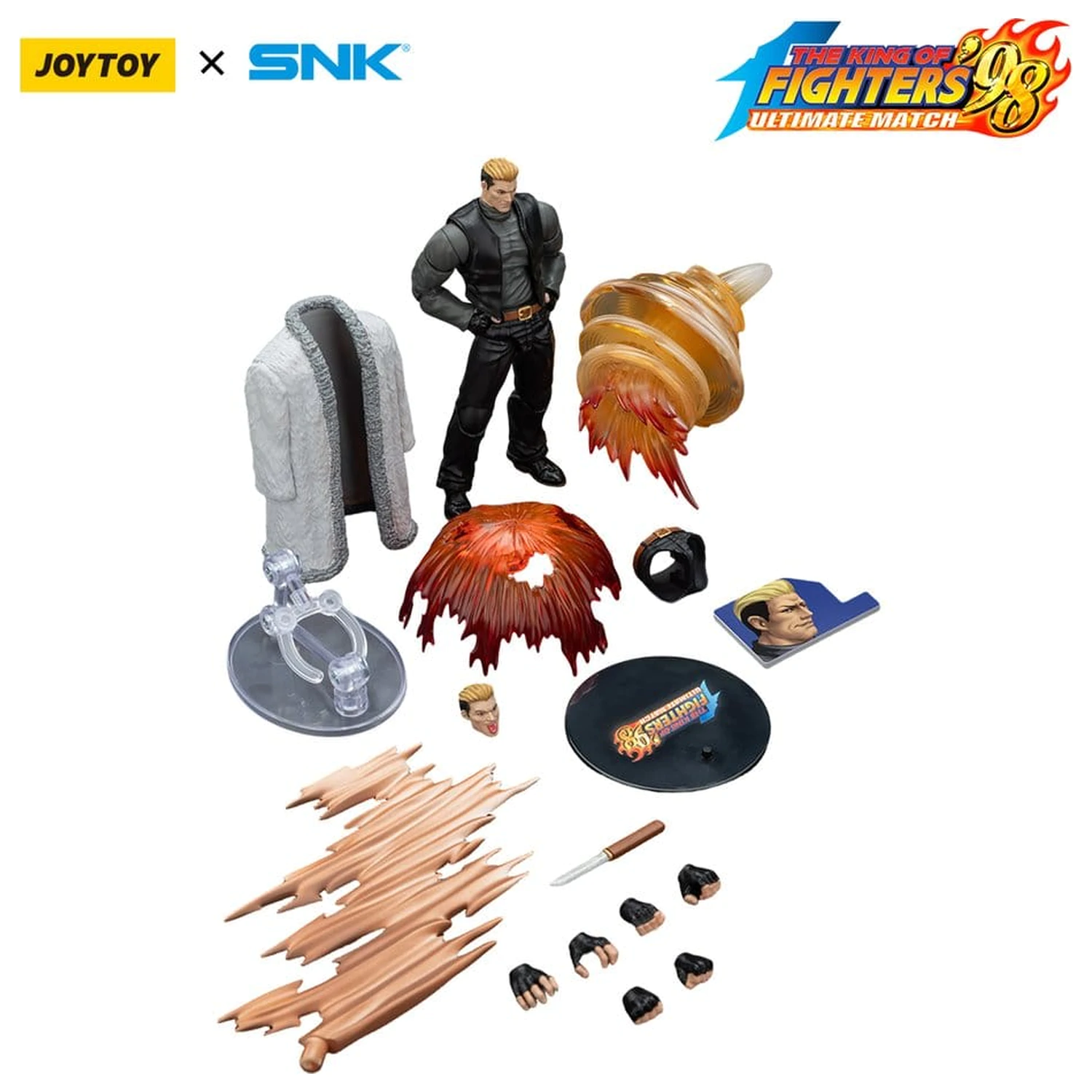 The King of Fighters '98 Ultimate Match Ryuji Yamazaki akciófigura 13 cm termékfotó