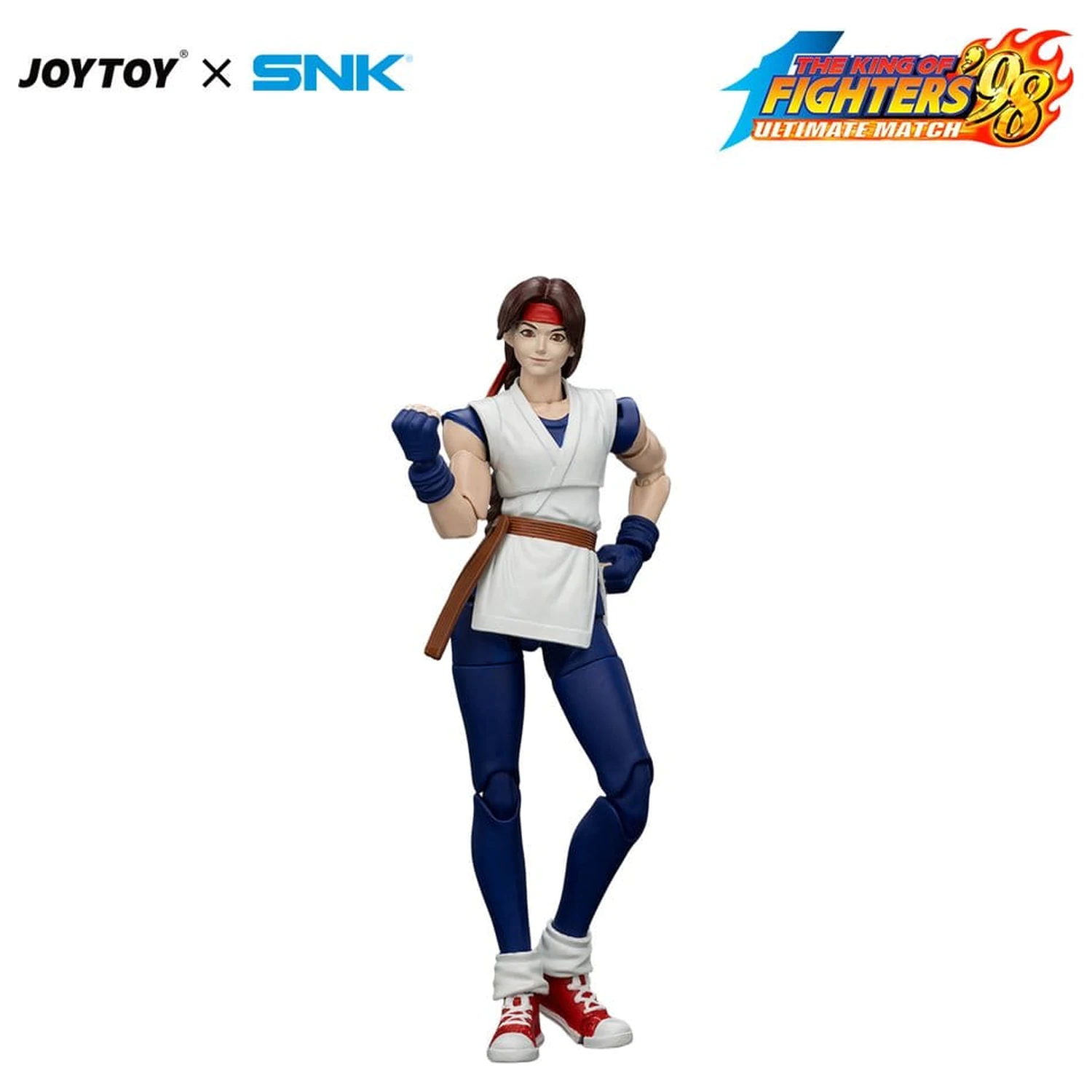 The King of Fighters '98 Ultimate Match Yuri Sakazaki (Art of Fighting Team) akciófigura 12 cm termékfotó
