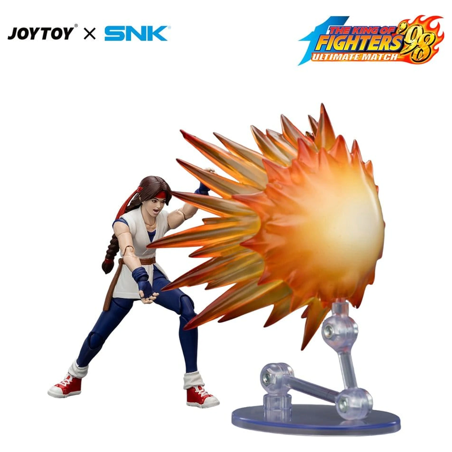 The King of Fighters '98 Ultimate Match Yuri Sakazaki (Art of Fighting Team) akciófigura 12 cm termékfotó