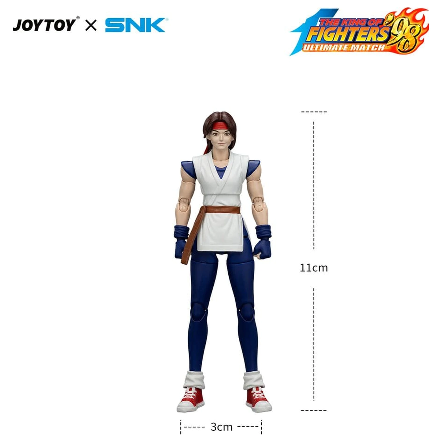 The King of Fighters '98 Ultimate Match Yuri Sakazaki (Art of Fighting Team) akciófigura 12 cm termékfotó