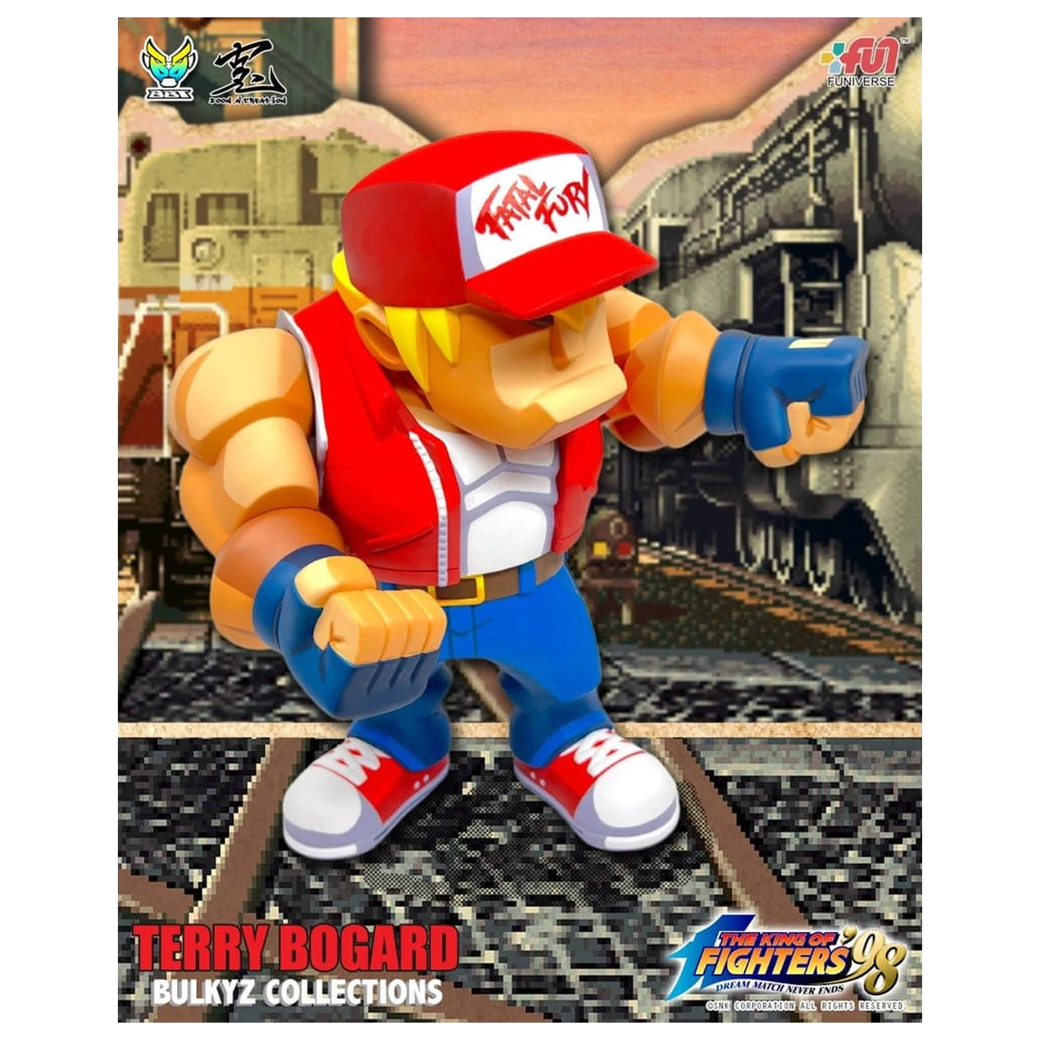 The King of Fighters Bulkyz Vinyl figura Terry Bogard 30 cm termékfotó