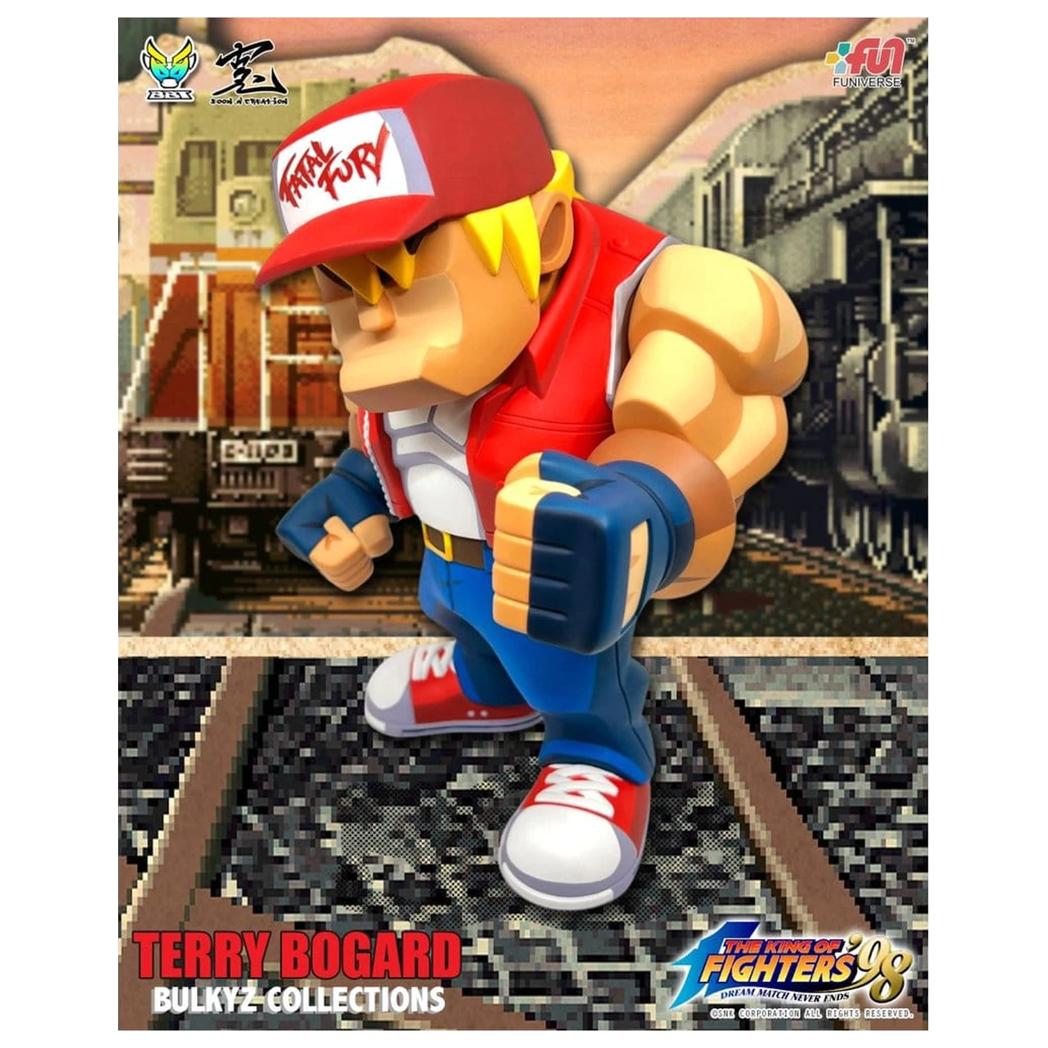 The King of Fighters Bulkyz Vinyl figura Terry Bogard 30 cm termékfotó