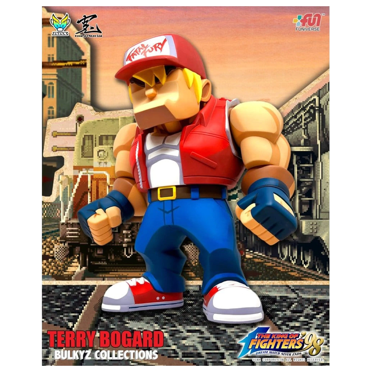 The King of Fighters Bulkyz Vinyl figura Terry Bogard 30 cm termékfotó