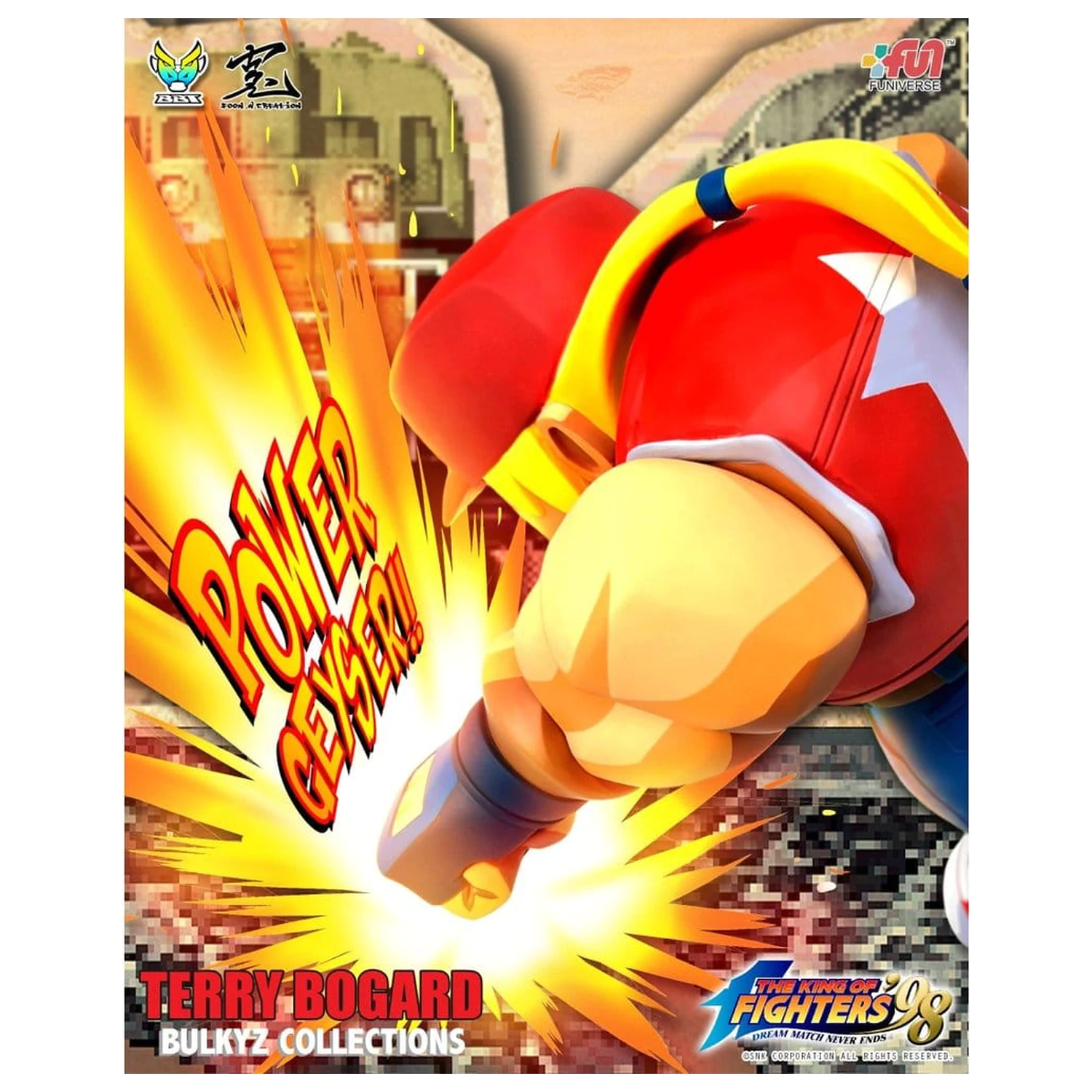 The King of Fighters Bulkyz Vinyl figura Terry Bogard 30 cm termékfotó