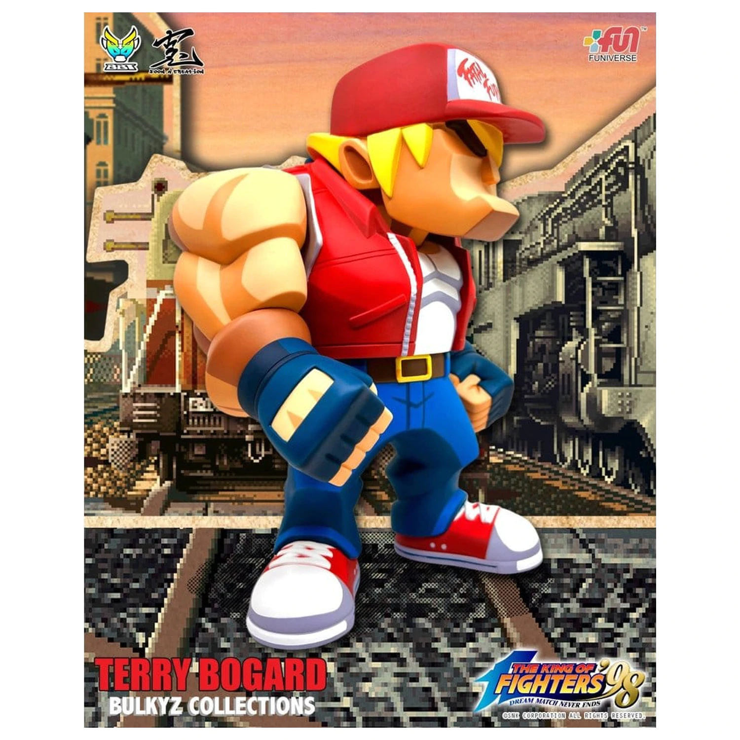 The King of Fighters Bulkyz Vinyl figura Terry Bogard 30 cm termékfotó