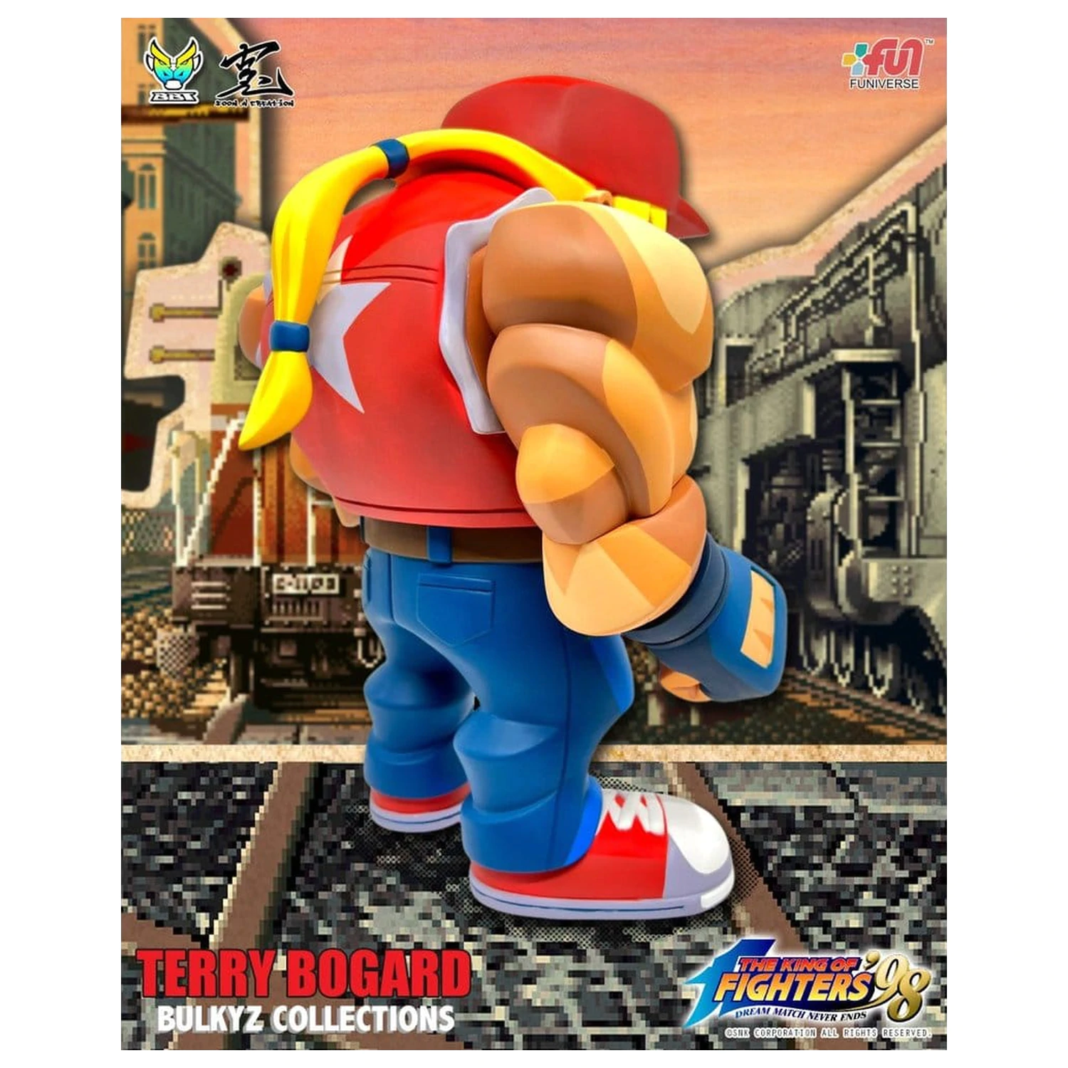 The King of Fighters Bulkyz Vinyl figura Terry Bogard 30 cm termékfotó