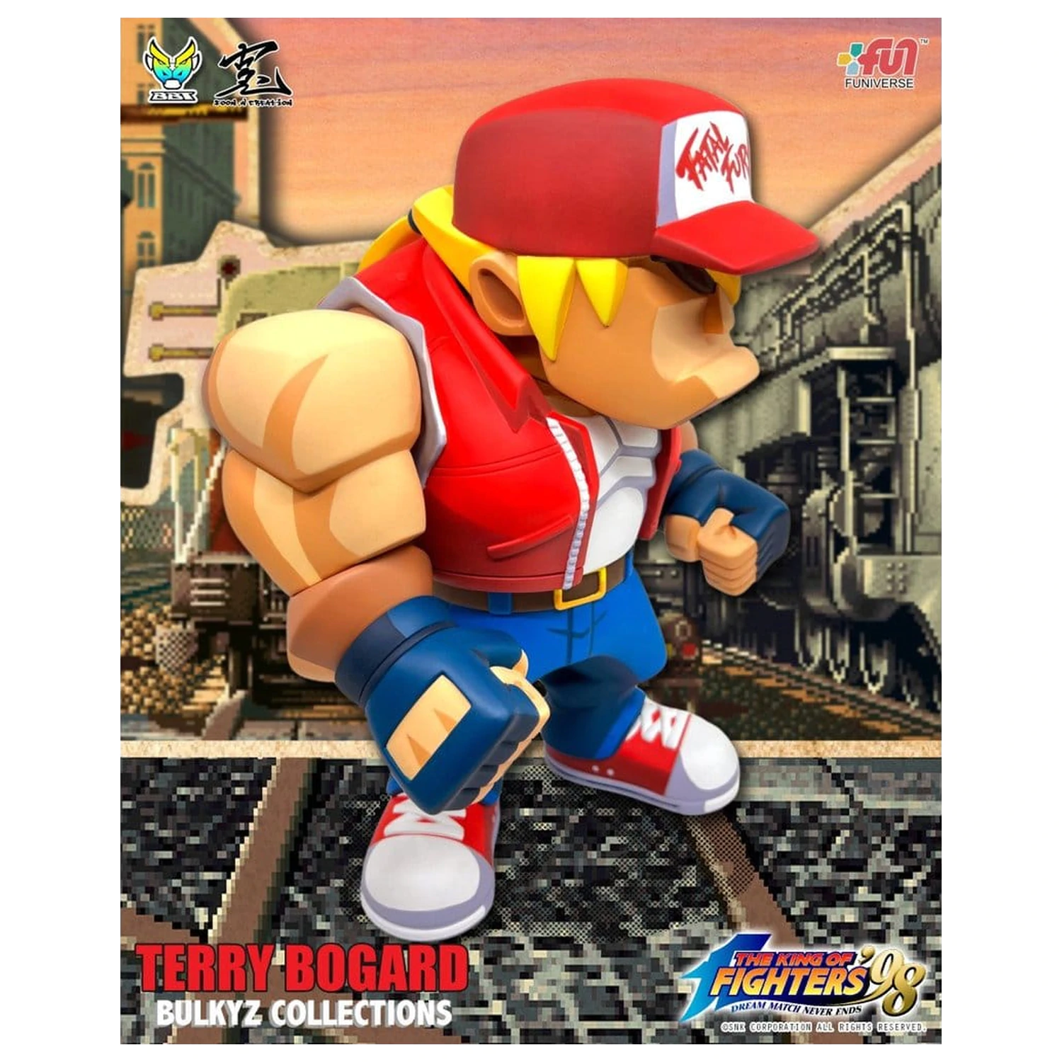The King of Fighters Bulkyz Vinyl figura Terry Bogard 30 cm termékfotó