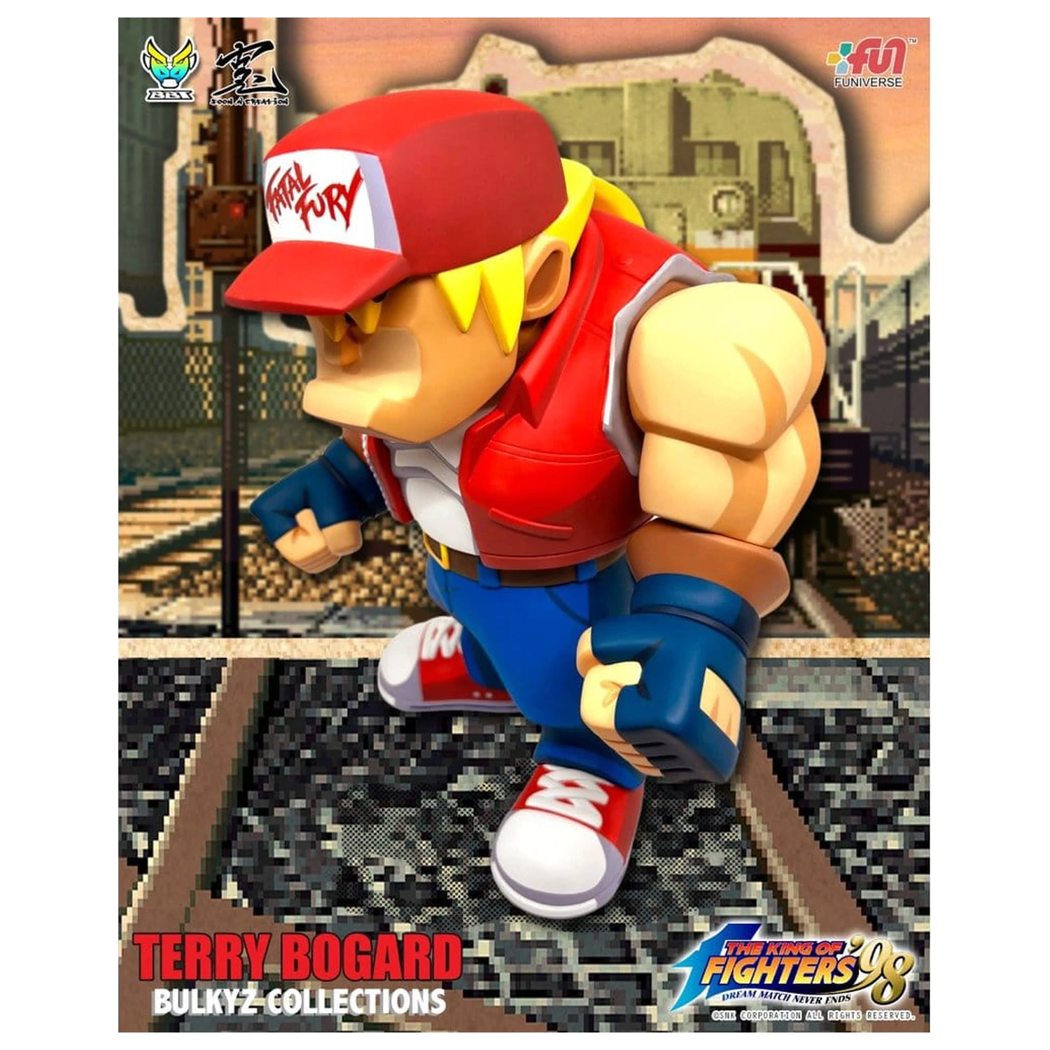 The King of Fighters Bulkyz Vinyl figura Terry Bogard 30 cm termékfotó