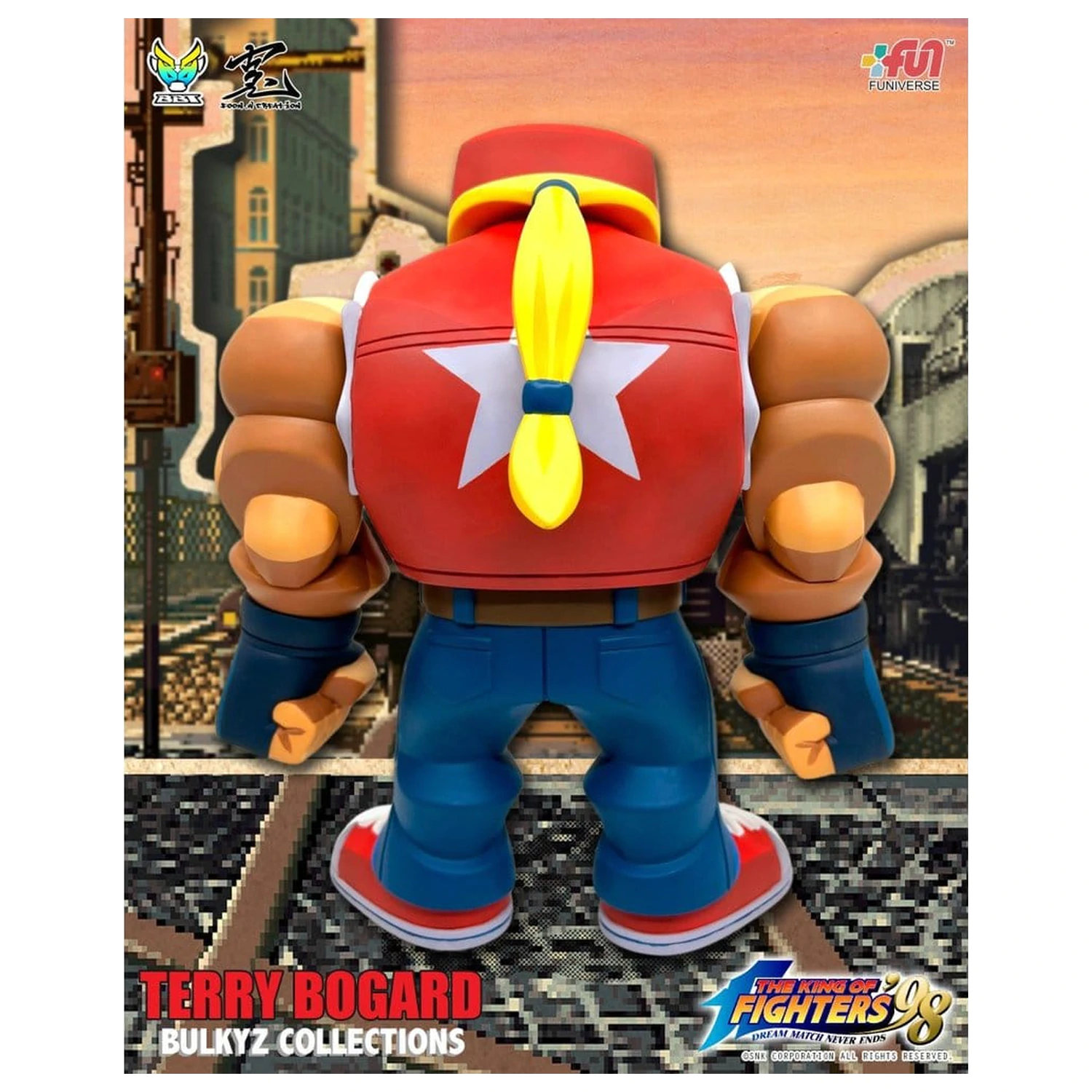 The King of Fighters Bulkyz Vinyl figura Terry Bogard 30 cm termékfotó