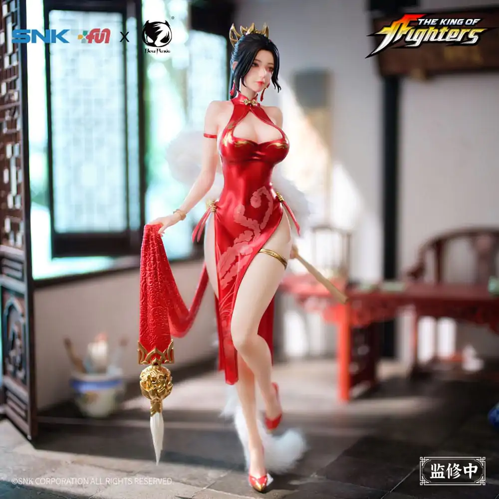 The King of Fighters Dress Series 1/6 Mai Shiranui Hong Shang Wu Ver. PVC szobor figura 40 cm termékfotó