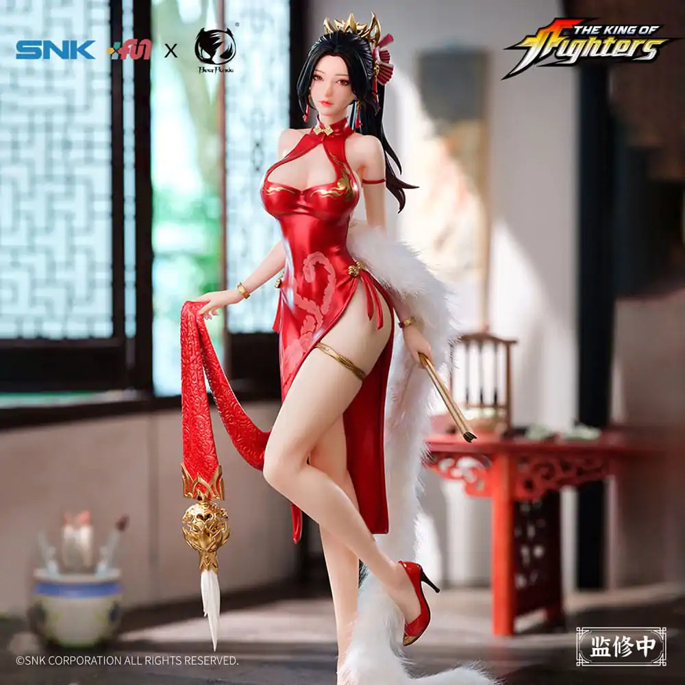 The King of Fighters Dress Series 1/6 Mai Shiranui Hong Shang Wu Ver. PVC szobor figura 40 cm termékfotó