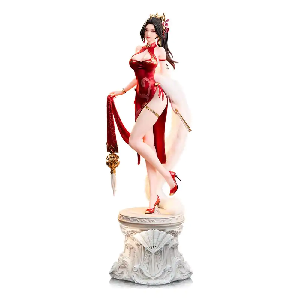 The King of Fighters Dress Series 1/6 Mai Shiranui Hong Shang Wu Ver. PVC szobor figura 40 cm termékfotó