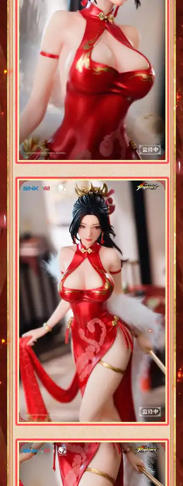 The King of Fighters Dress Series 1/6 Mai Shiranui Hong Shang Wu Ver. PVC szobor figura 40 cm termékfotó