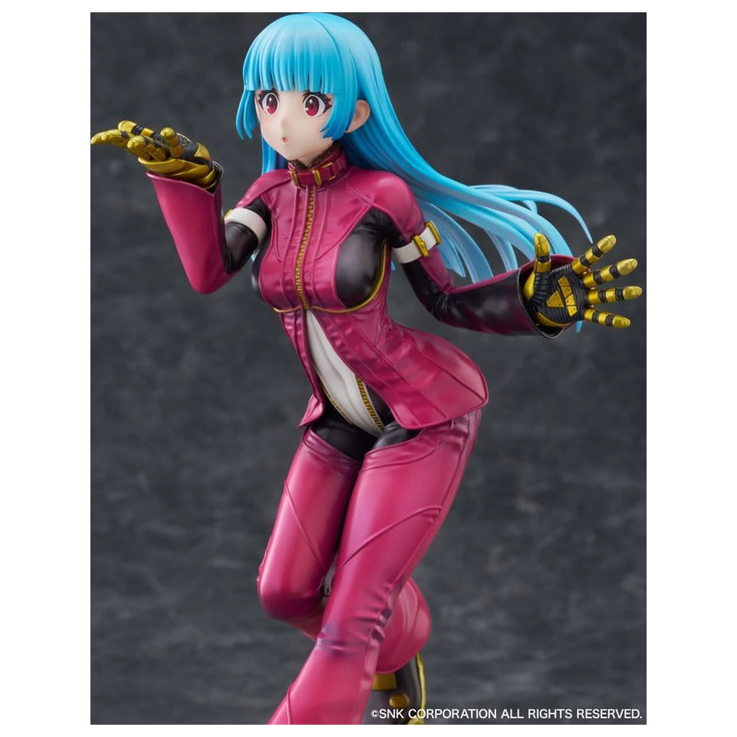 The King of Fighters XV 1/7 Kula Diamond AmiAmi PVC szobor figura Limitált kiadás 24 cm termékfotó