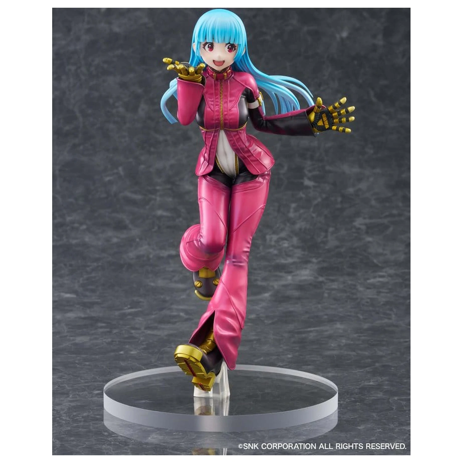 The King of Fighters XV 1/7 Kula Diamond AmiAmi PVC szobor figura Limitált kiadás 24 cm termékfotó
