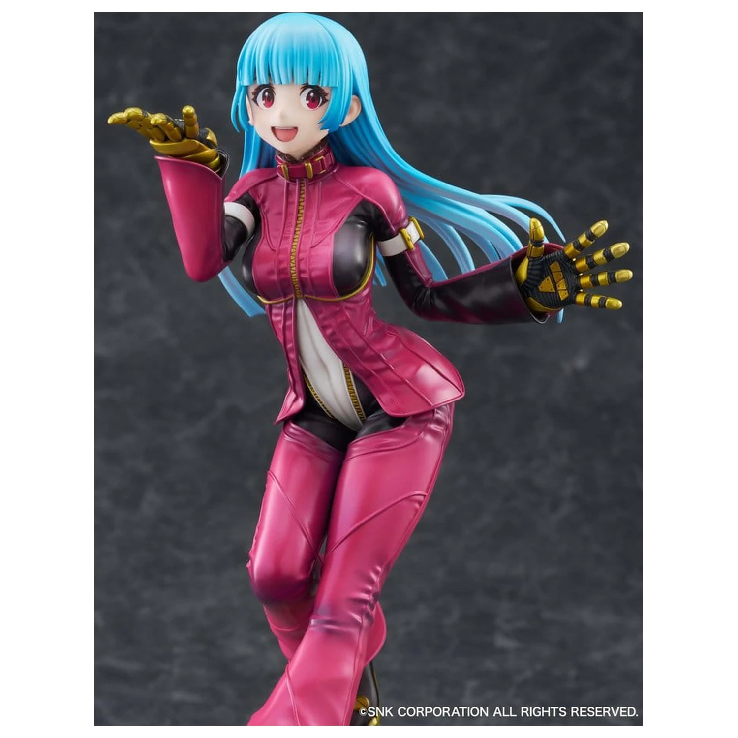 The King of Fighters XV 1/7 Kula Diamond AmiAmi PVC szobor figura Limitált kiadás 24 cm termékfotó