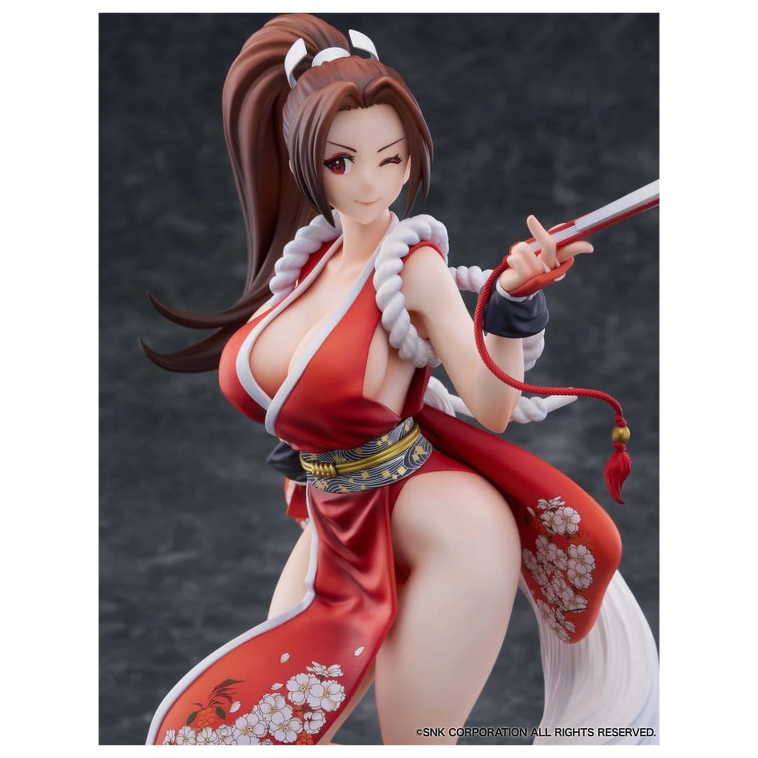 The King of Fighters XV 1/7 Mai Shiranui AmiAmi PVC figura Limitált kiadás 26 cm termékfotó