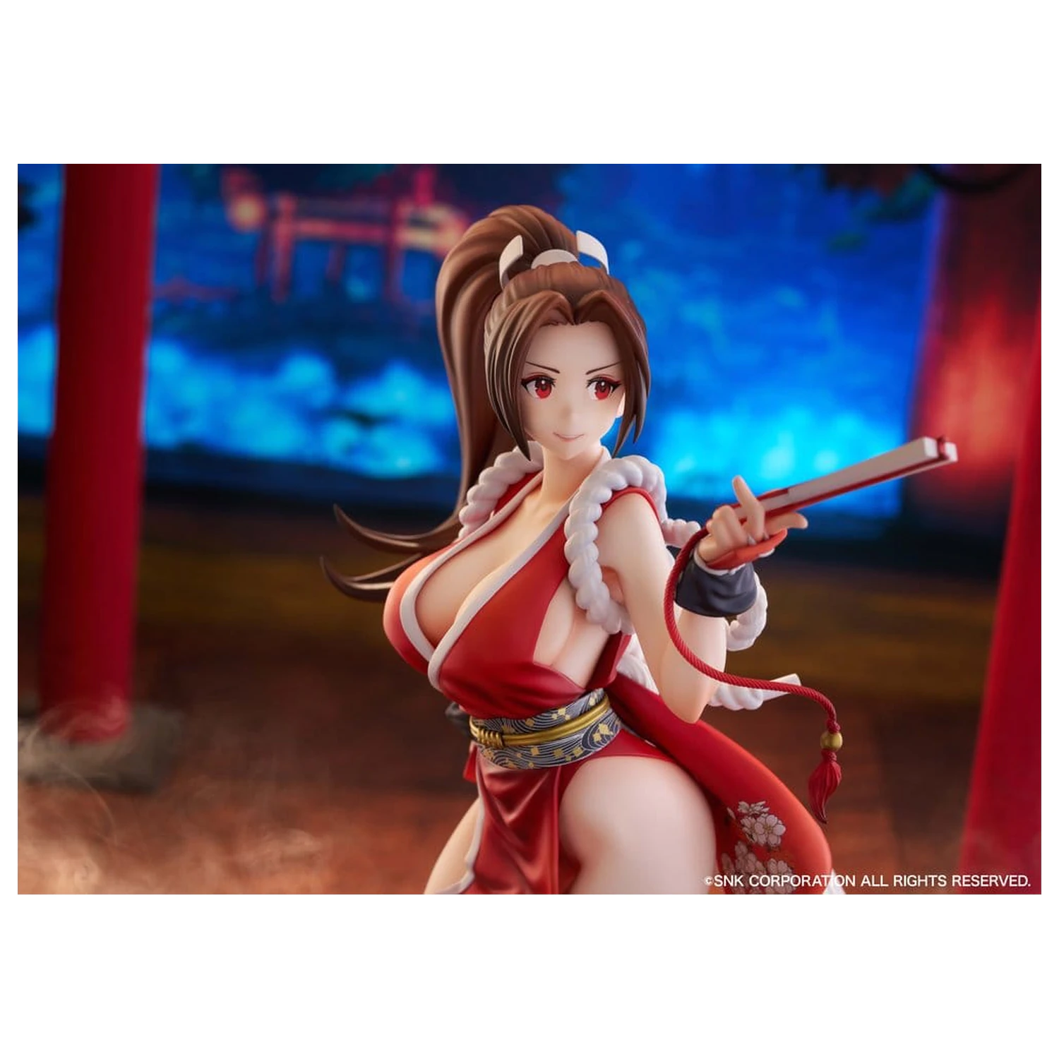 The King of Fighters XV 1/7 Mai Shiranui AmiAmi PVC figura Limitált kiadás 26 cm termékfotó
