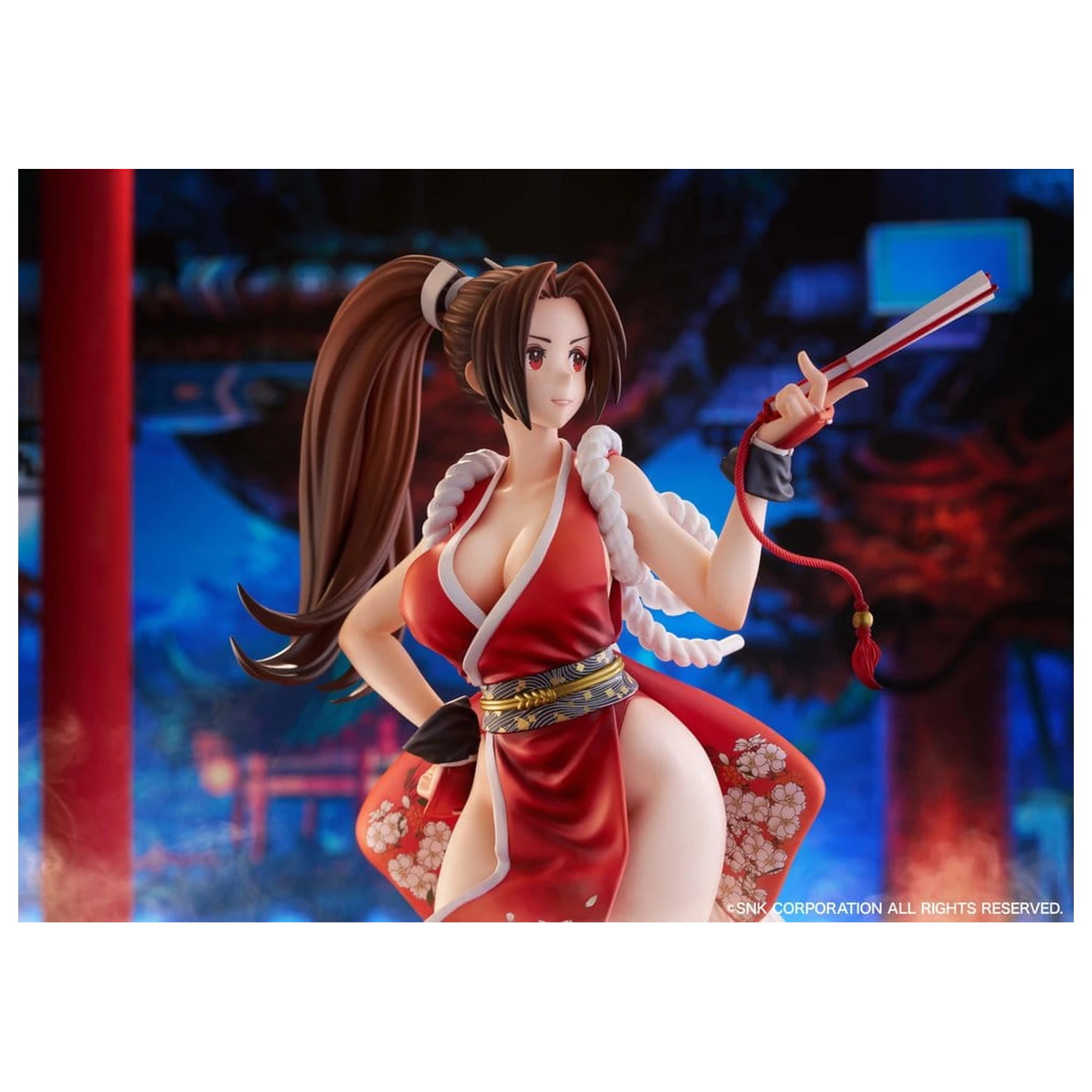 The King of Fighters XV 1/7 Mai Shiranui AmiAmi PVC figura Limitált kiadás 26 cm termékfotó