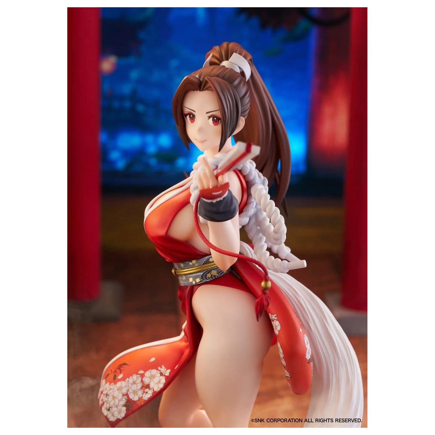 The King of Fighters XV 1/7 Mai Shiranui AmiAmi PVC figura Limitált kiadás 26 cm termékfotó