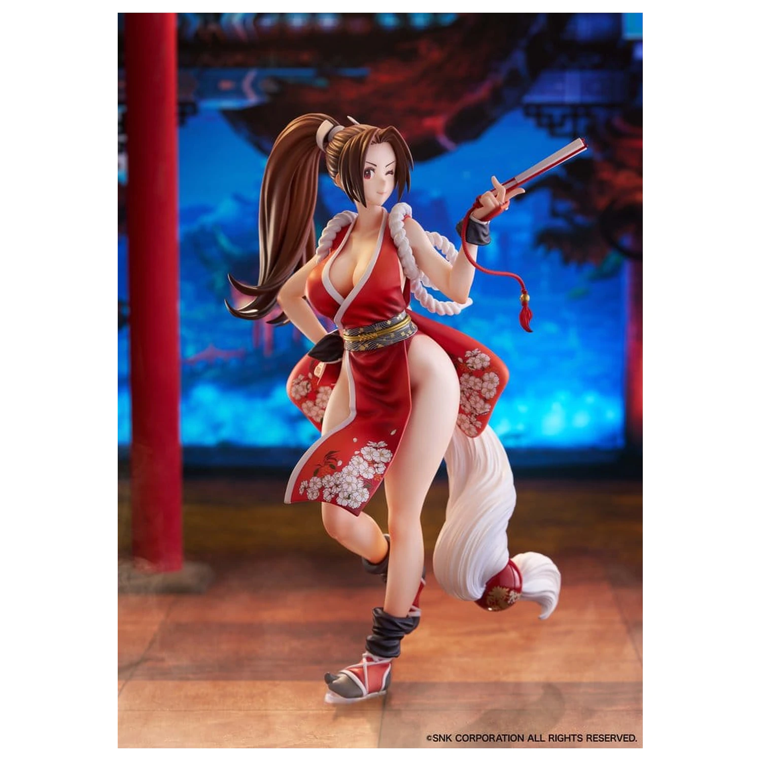 The King of Fighters XV 1/7 Mai Shiranui AmiAmi PVC figura Limitált kiadás 26 cm termékfotó