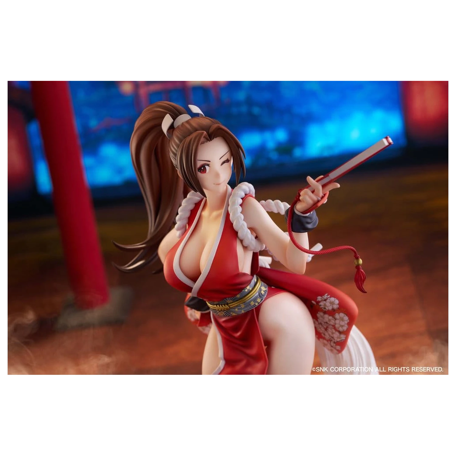 The King of Fighters XV 1/7 Mai Shiranui AmiAmi PVC figura Limitált kiadás 26 cm termékfotó