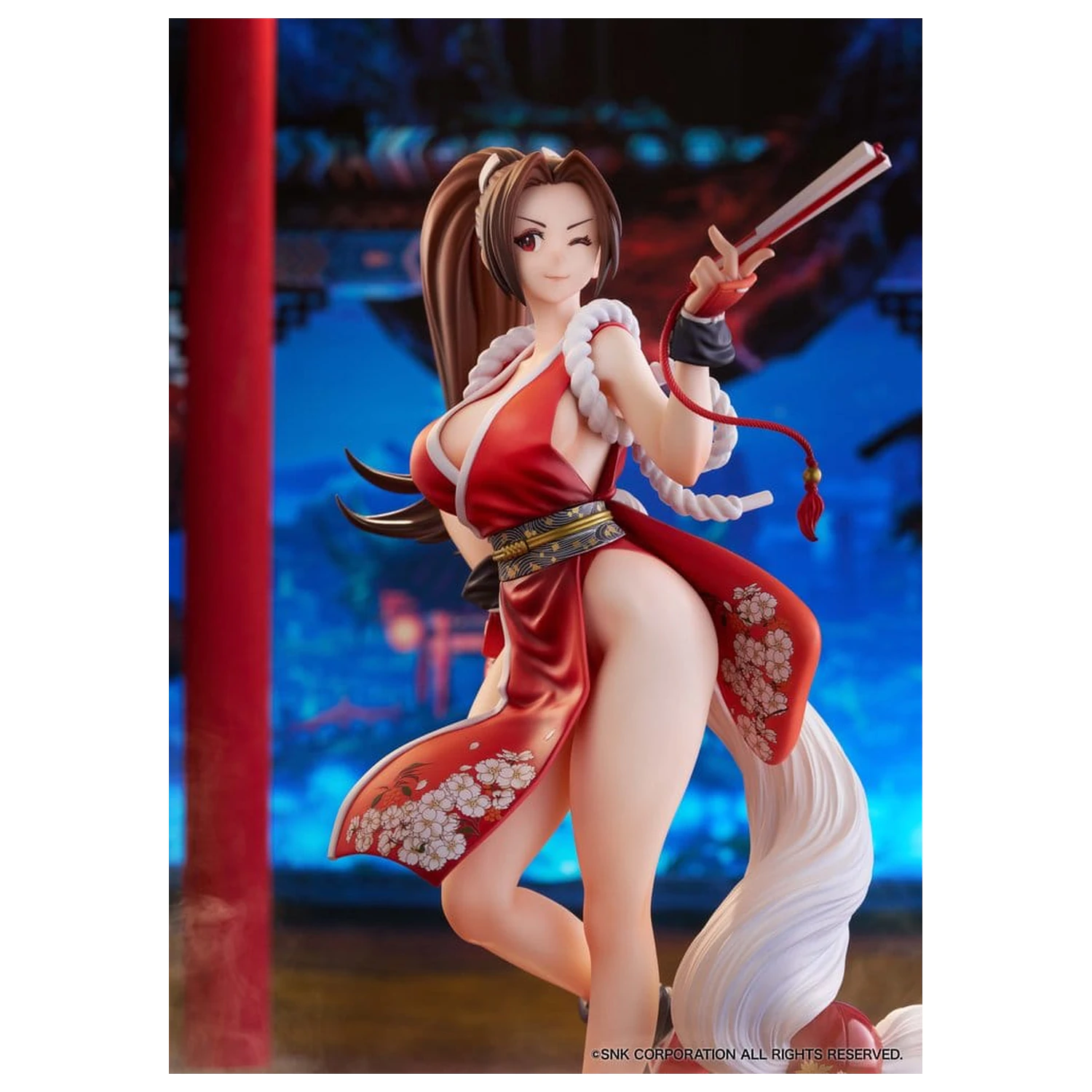 The King of Fighters XV 1/7 Mai Shiranui AmiAmi PVC figura Limitált kiadás 26 cm termékfotó