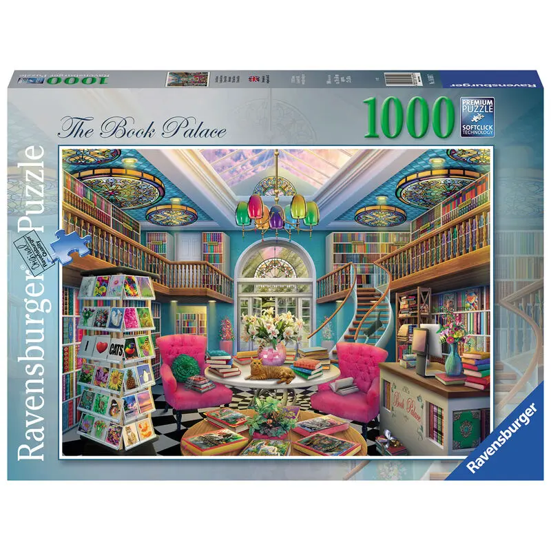 The kingdom of the book puzzle 1000db-os termékfotó