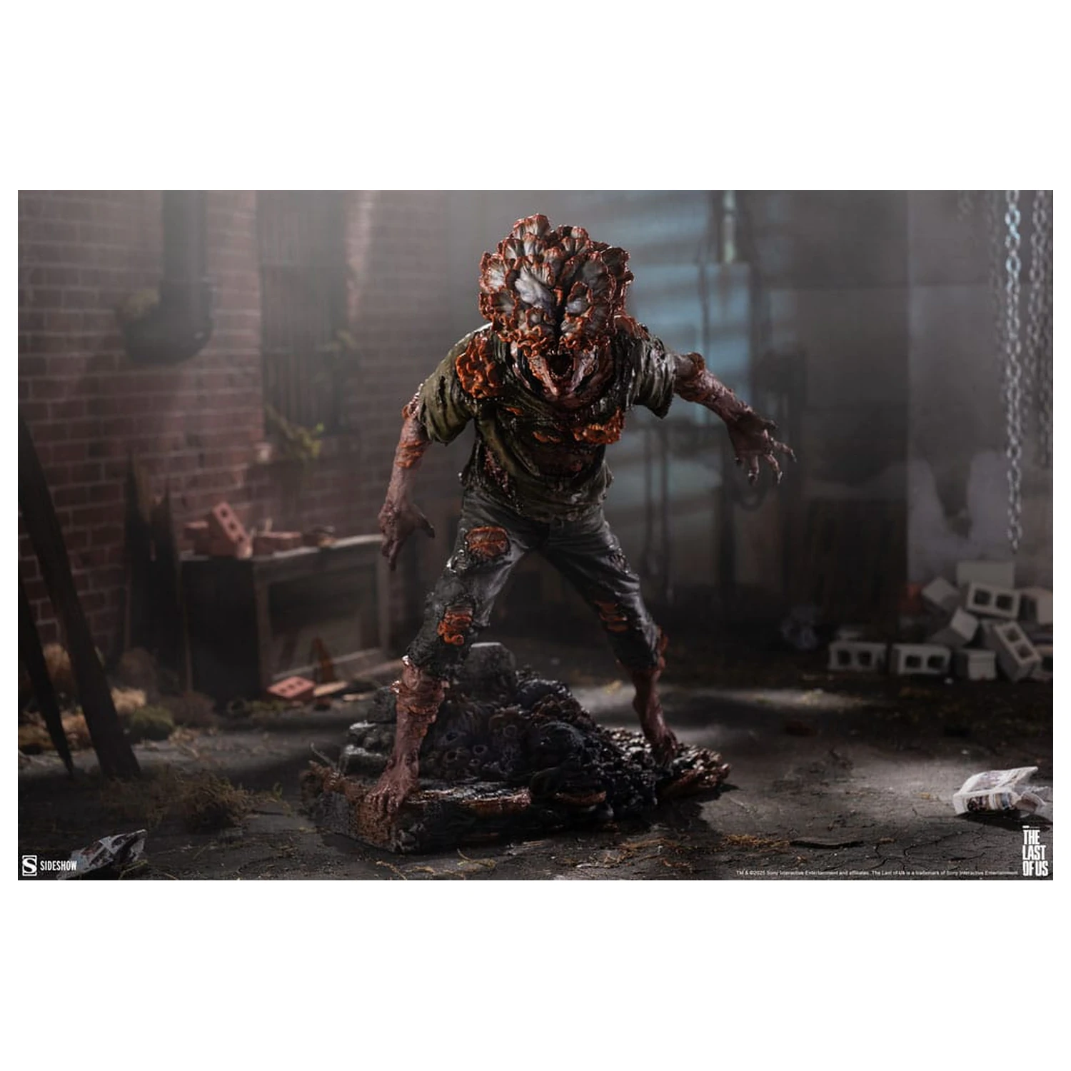 The Last of Us 1/6 Clicker szobor figura 27 cm termékfotó