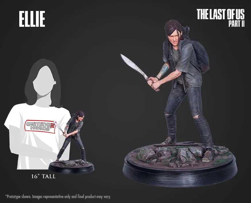 The Last of Us 2 szobor figura 1/4 Ellie 41 cm termékfotó
