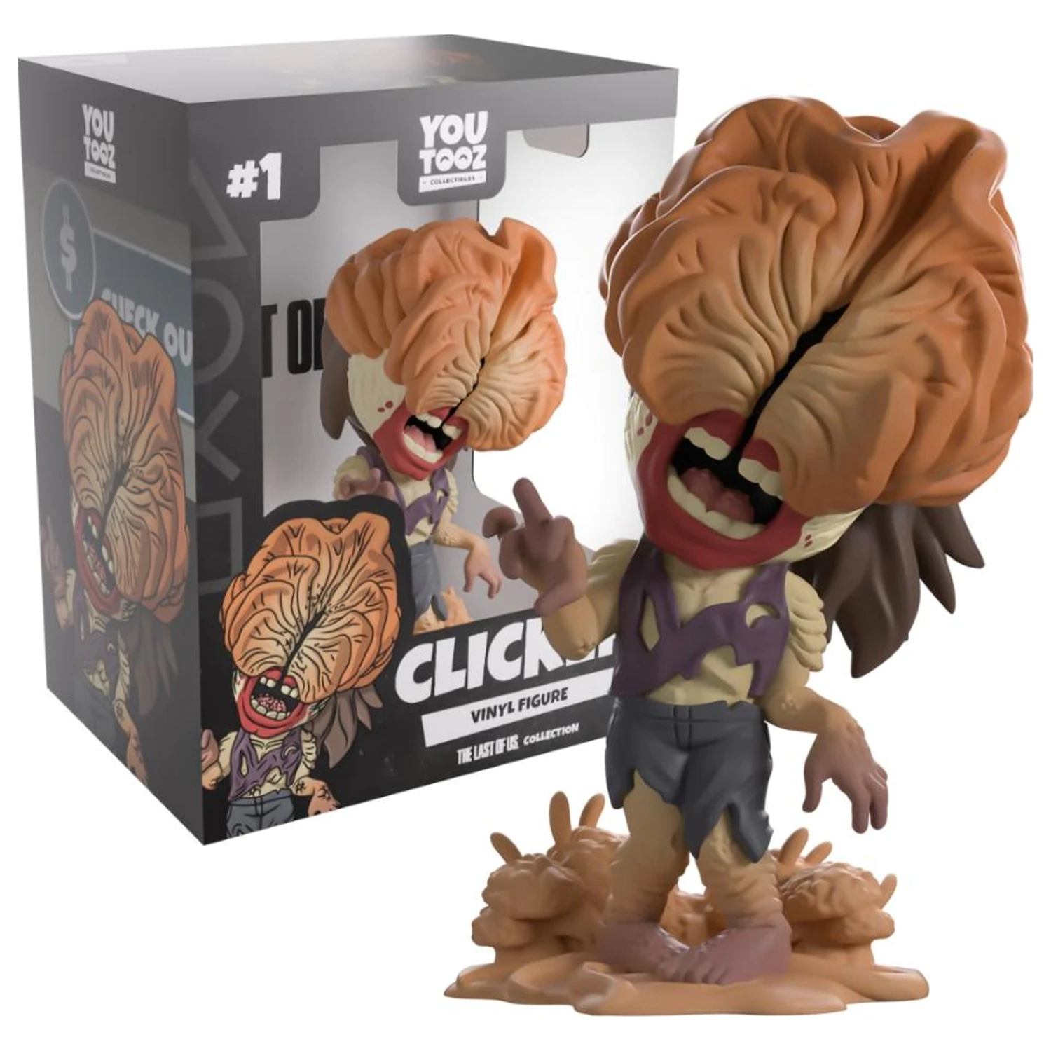 The Last of Us Clicker figura Youtooz 13cm termékfotó