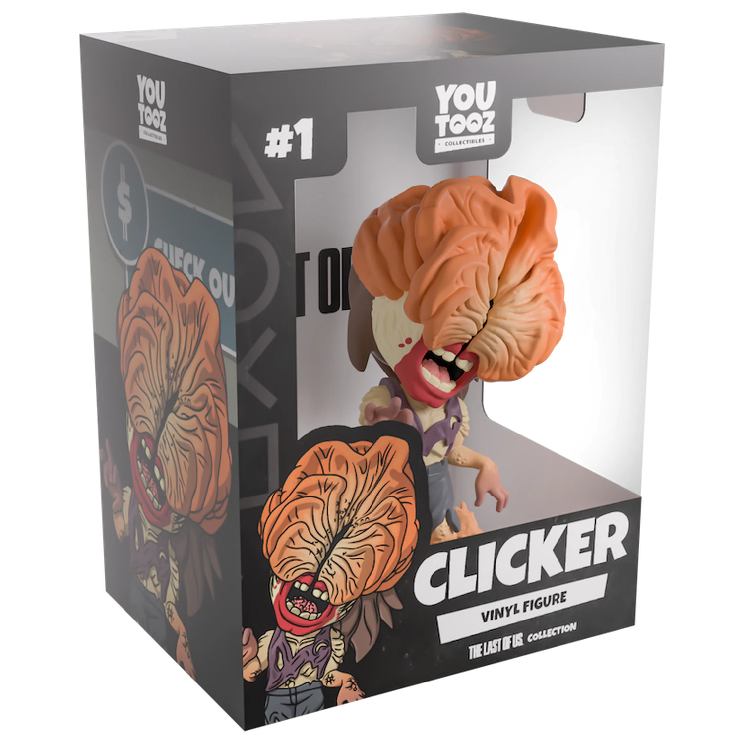 The Last of Us Clicker figura Youtooz 13cm termékfotó
