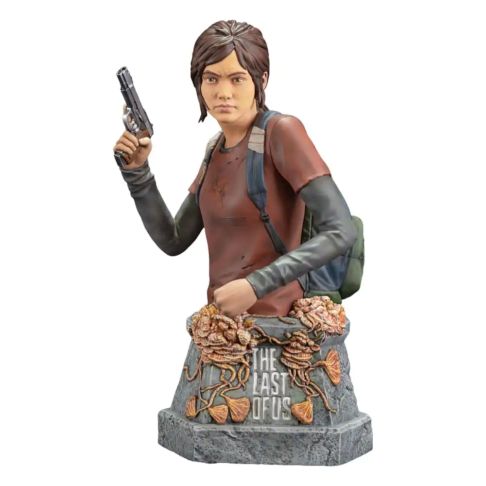 The Last of Us Ellie with Handgun mellszobor figura 19 cm termékfotó