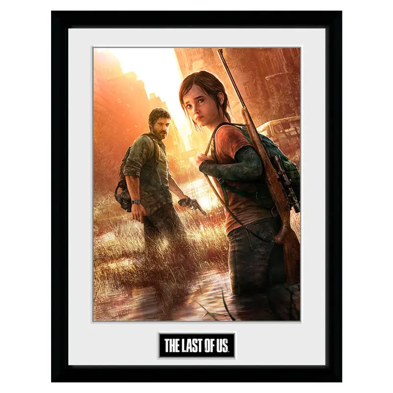The Last Of Us Key Art bekeretezett poszter termékfotó
