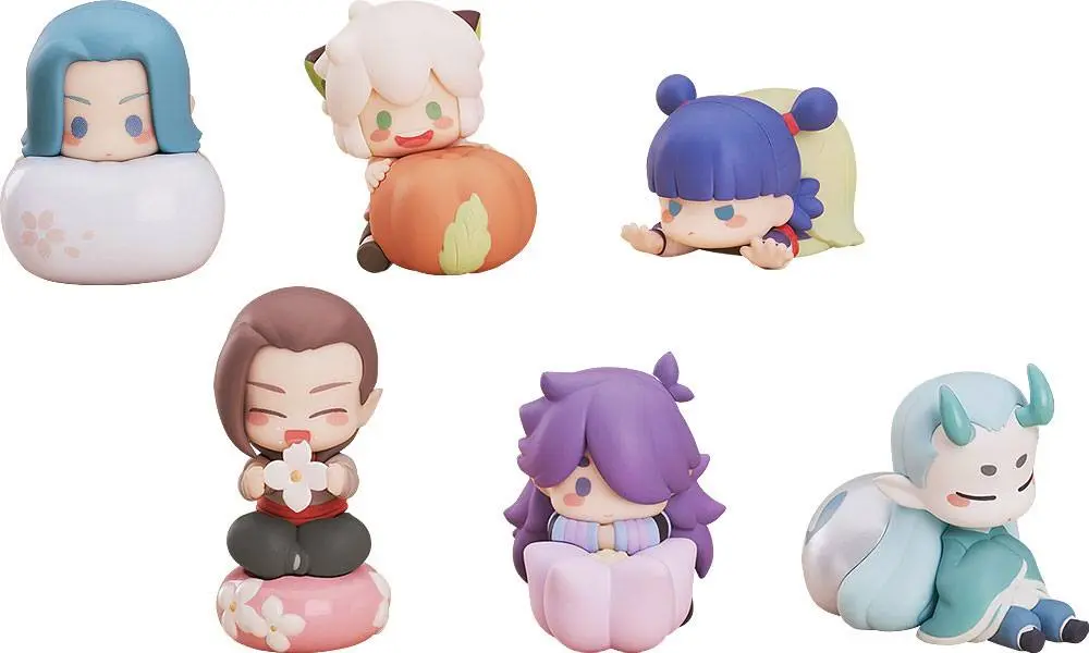 The Legend of Hei Wagashi 6 darabos mini figura csomag 5 - 7 cm termékfotó