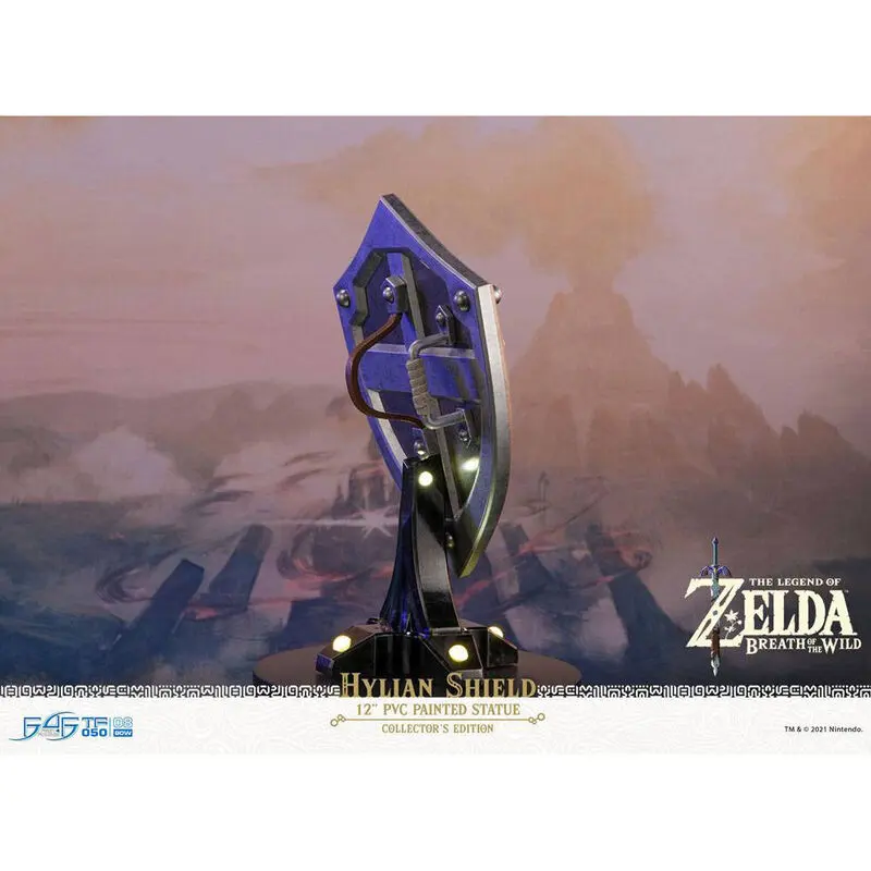 The Legend of Zelda Breath f the Wild Collector Edition Hylian Shield szobor 29cm termékfotó