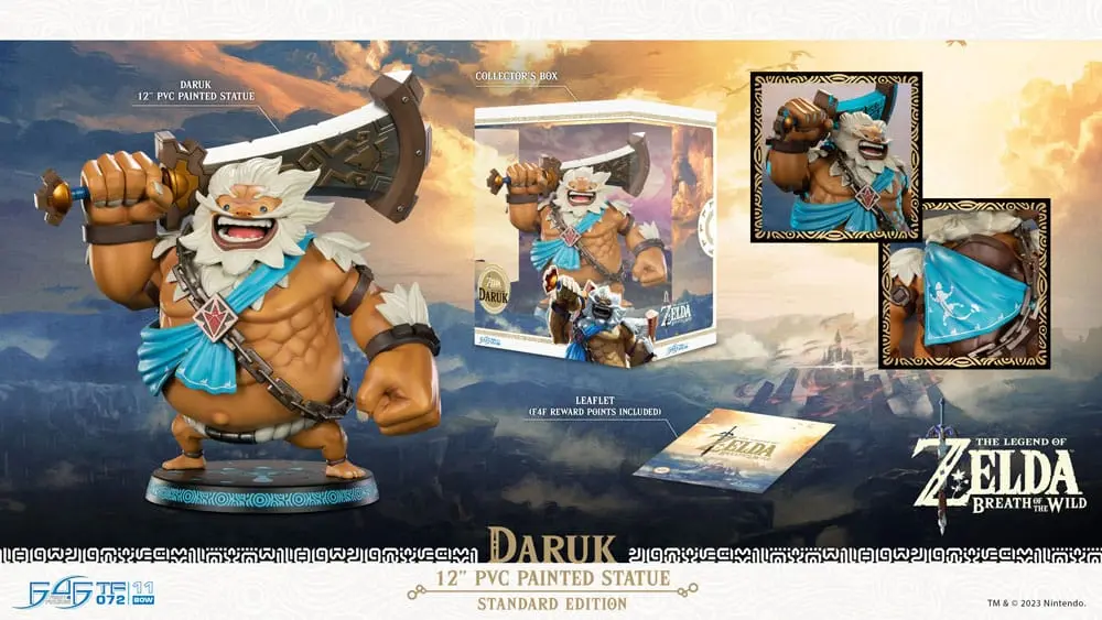 The Legend of Zelda Breath of the Wild Daruk Standard Edition PVC szobor figura 29 cm termékfotó