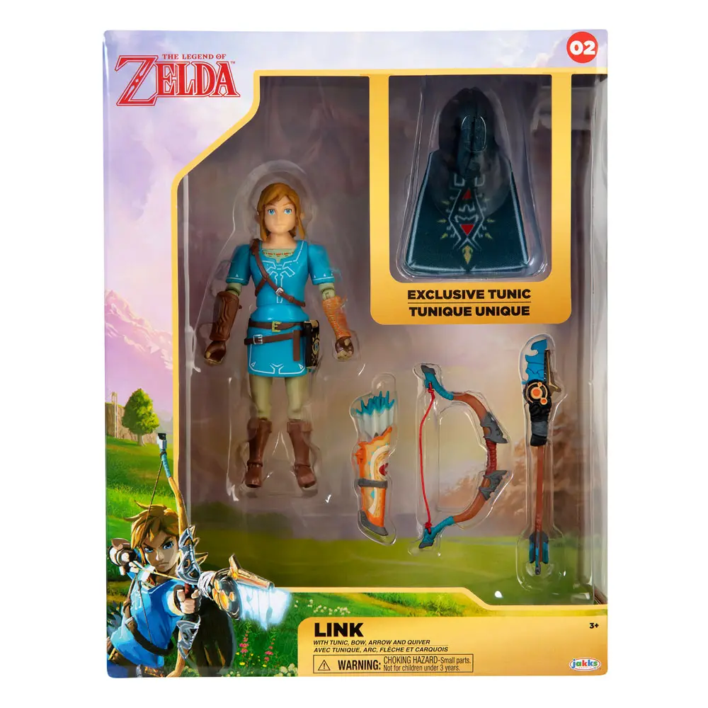 The Legend of Zelda: Breath of the Wild Link akciófigura 10 cm termékfotó