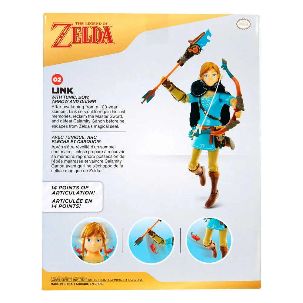 The Legend of Zelda: Breath of the Wild Link akciófigura 10 cm termékfotó