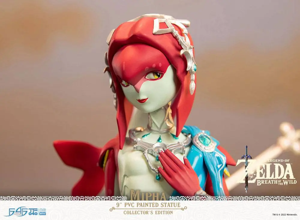 The Legend of Zelda Breath of the Wild Mipha Collector's Edition PVC szobor figura 22 cm termékfotó